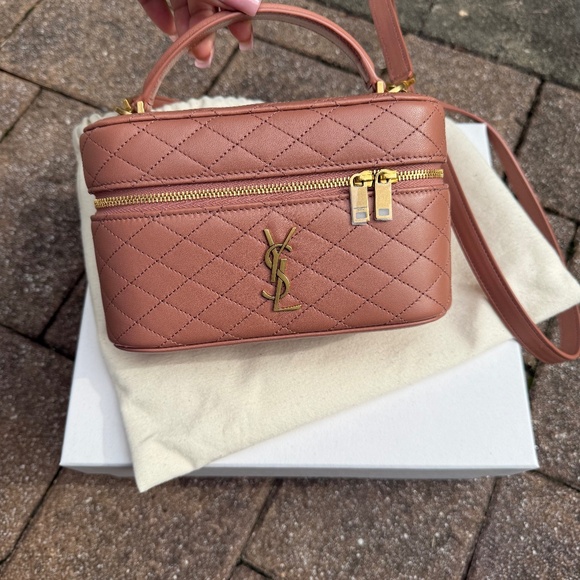 Saint Laurent Handbags - Saint Laurent Gaby Vanity Bag